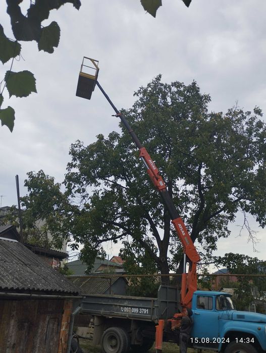 Кран-маніпулятор атлас 4006 ЗИЛ ММЗ 554 дизель,тристоронній самоскид .