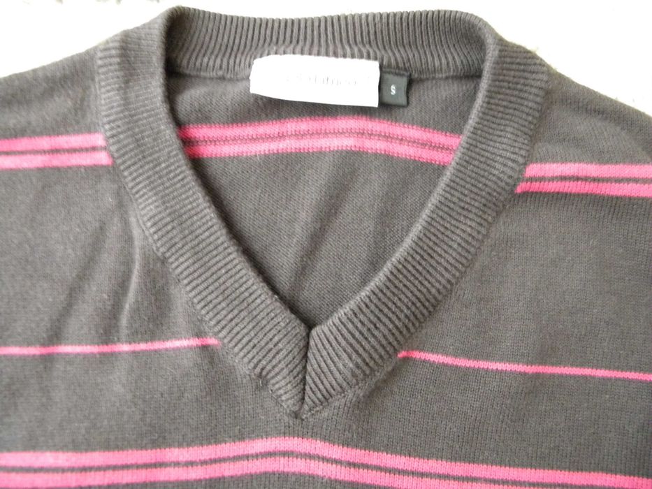 komplet sweter z koszulą dł.rękaw, rozmiar S