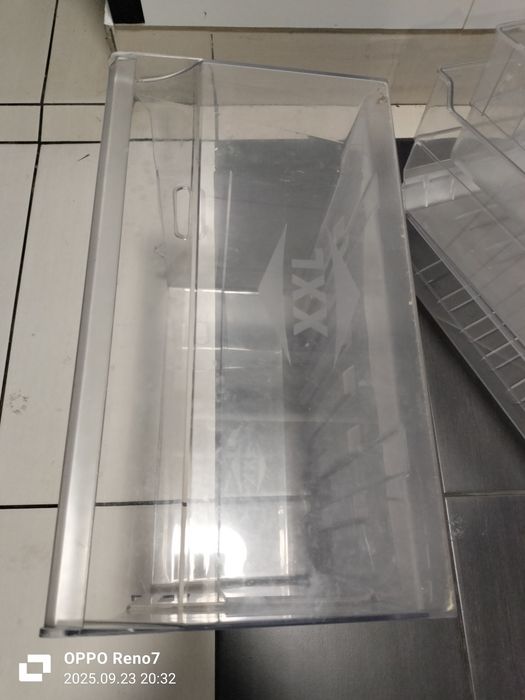 Szuflady do lodówki i zamrażarki