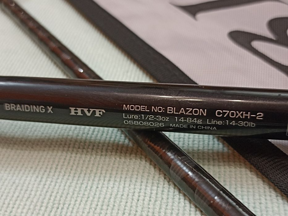 Daiwa Blazon C70XH-2 14-84гр, Daiwa Blazon C611H-2 11-113гр
