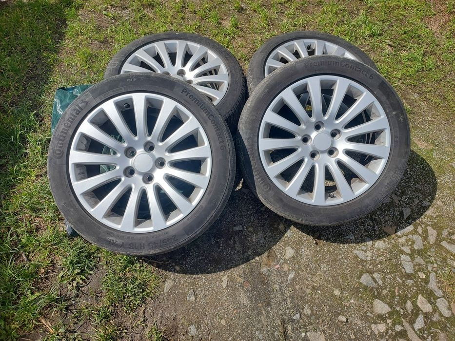 Диски 5*120 R18 8J з шинами 245/45