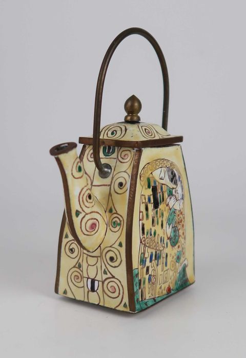 Bule miniatura esmalte de cloisonné - China