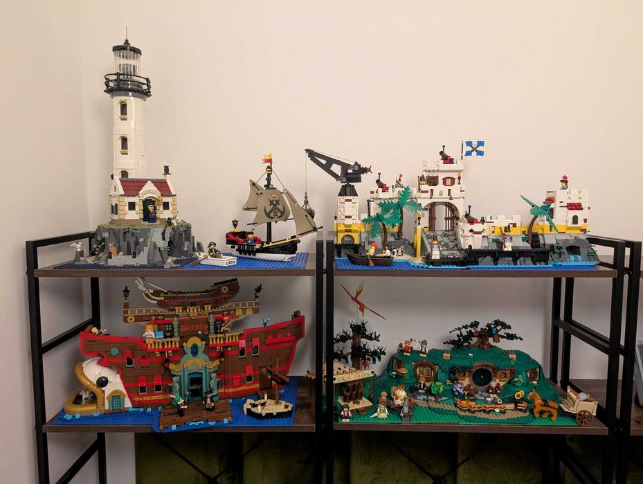 Kolekcja ZESTAWÓW LEGO 10320 + 21335 + 75640 + 10354