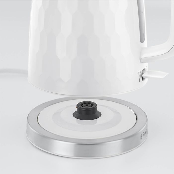 Електрочайник Russell Hobbs Honeycomb white kettle