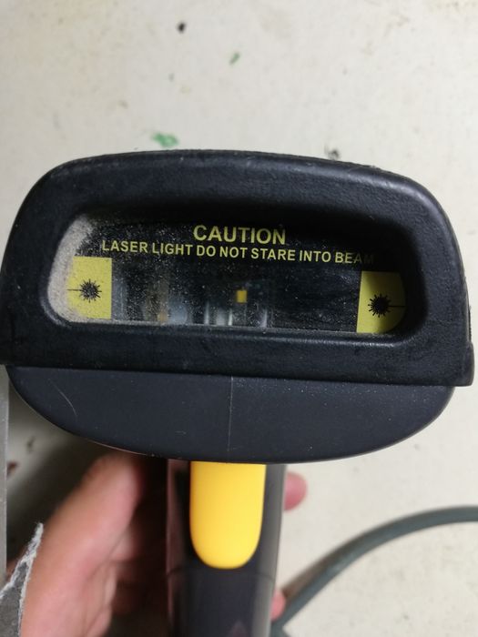 Leitor de código de barras e suporte64552623295235123