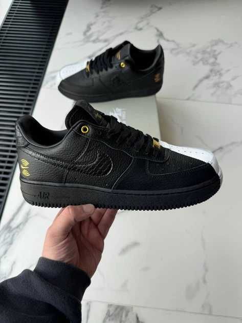 Кросівки Nike Air Force 1 Universary Edition Black White найк форс ч/б