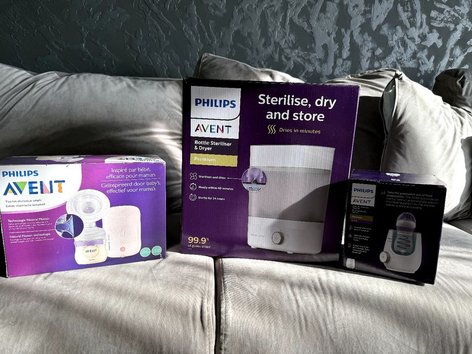 Philips Avent: молоковідсмоктувач, стерилізатор, підігрівач