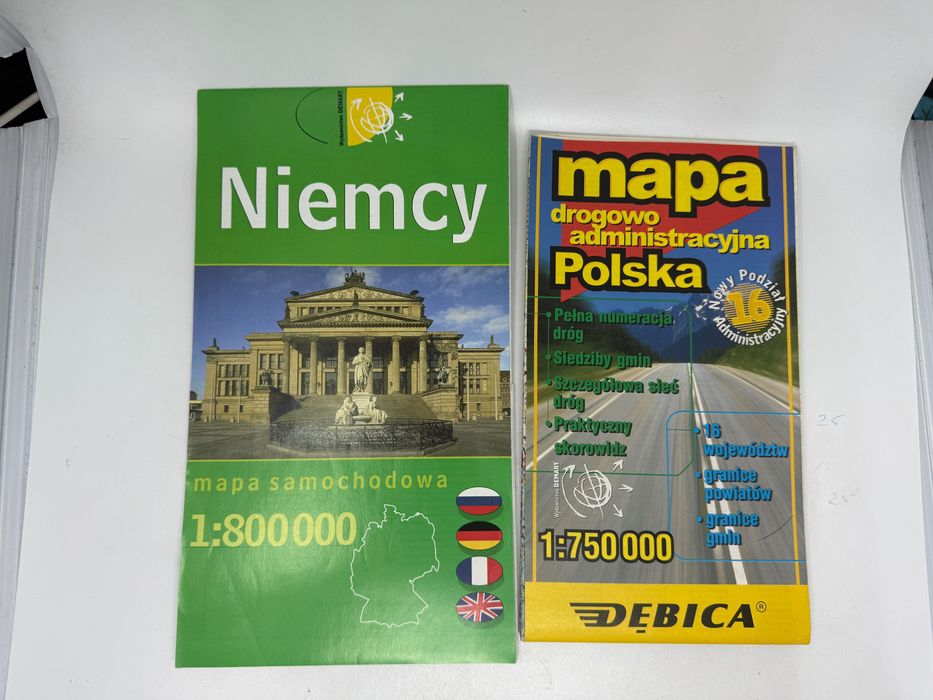 Przewodniki Pascala 5 sztuk plus 2 mapy