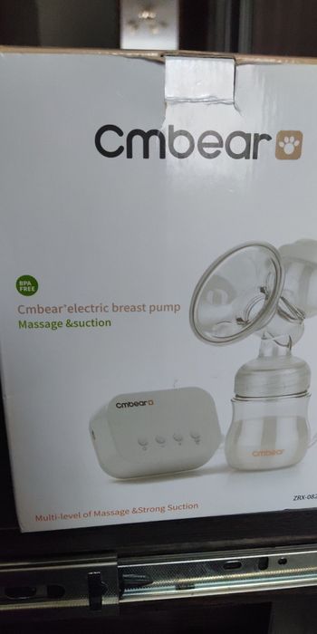 Молоковідсмоктувач електричний CMBear ZRX-821 рожевий Молокоотсос
