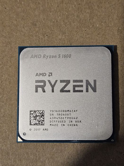 Amd ryzen 5 1600