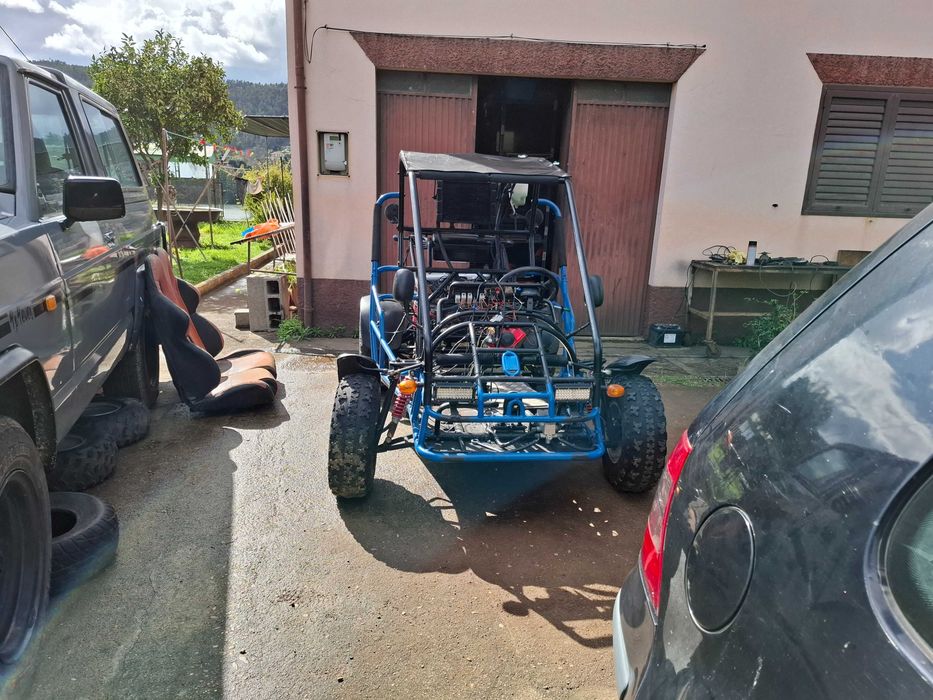 Buggy troco por central de betão