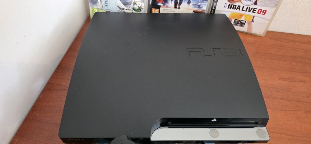 Ps3 Slim 120 Gb conjunto