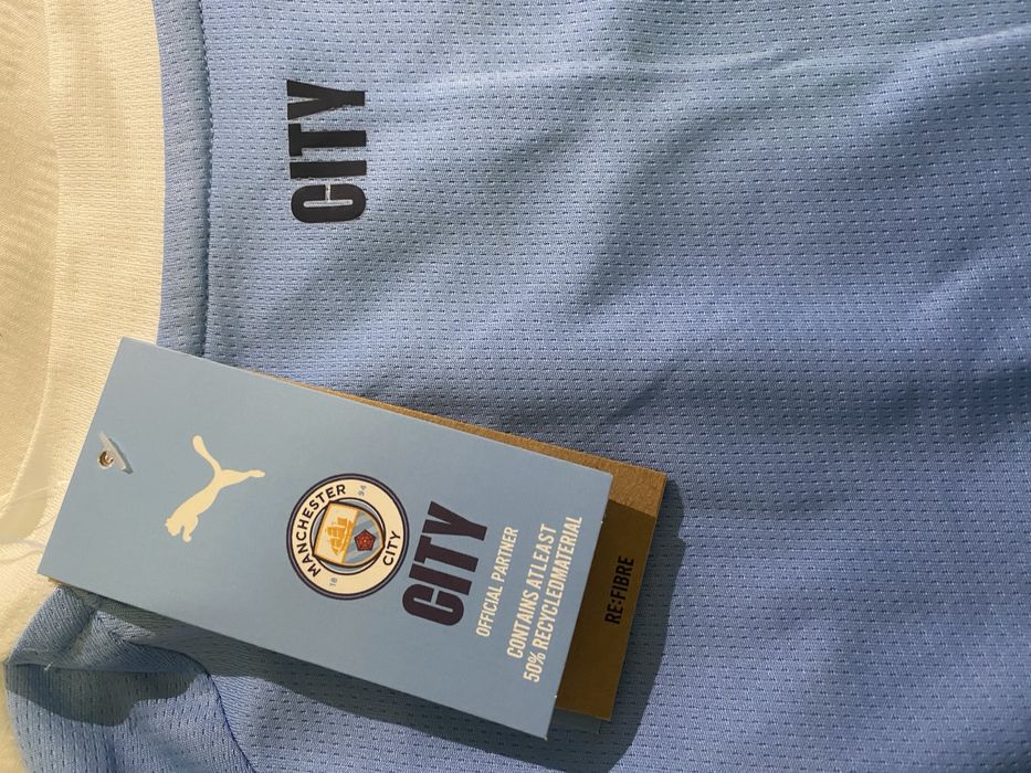 Camisola Futebol Manchester City Home Shirt 25/26 - M - Puma