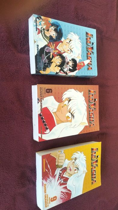 Coleção Mangá Inu-Yasha, em inglês