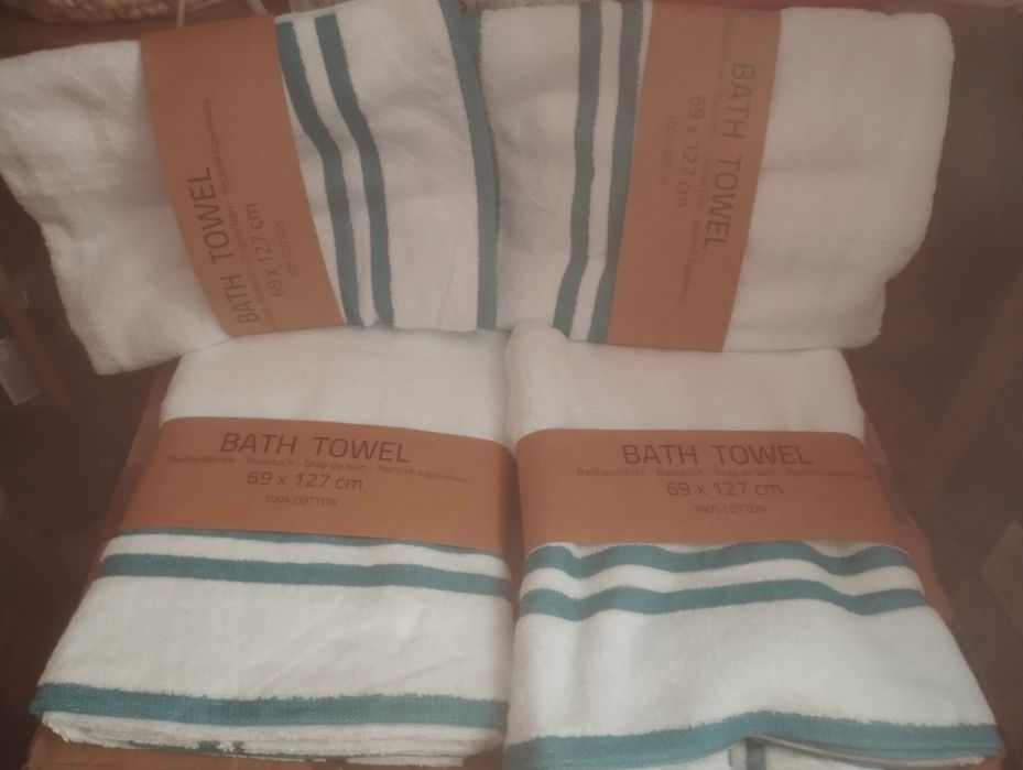 Toalhas de banho novas 100% algodão alta qualidade