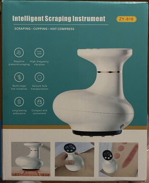 Вакуумний масажер для тіла антицелюлітний Scraping Instrument ZY-816