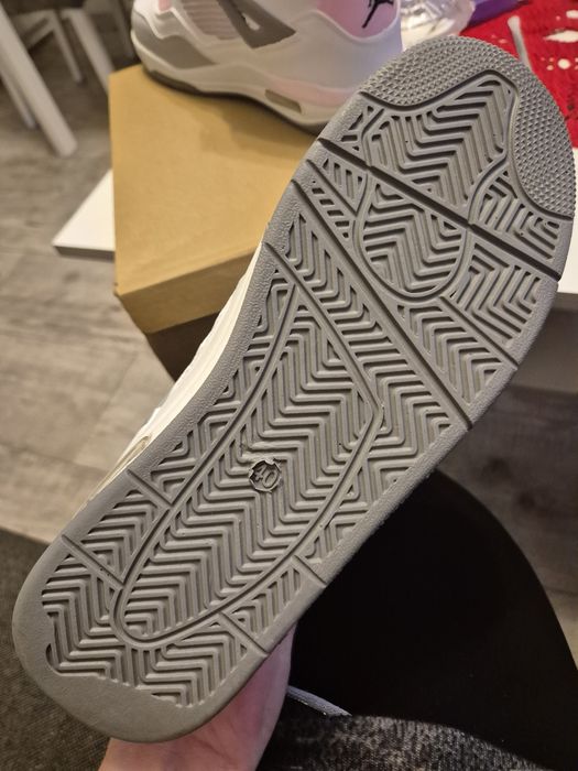 Snakersy bialo różowe 40