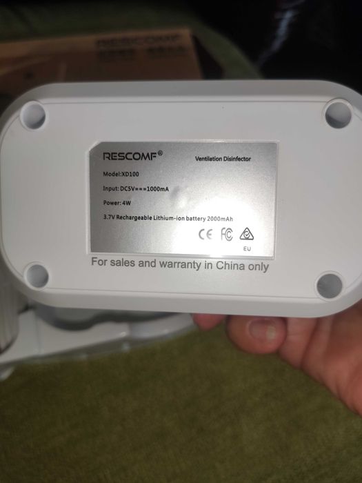Urządzenie Do Dezynfekcji Aparatów Cpap Rescomff
