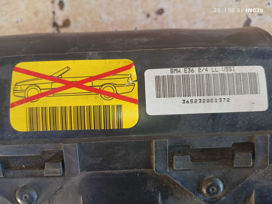 Poduszka powietrzna BMW E36 - 1997 rok.