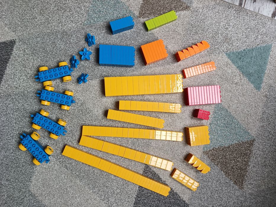 Klocki konstrukcyjne kompatybilne z LEGO Duplo