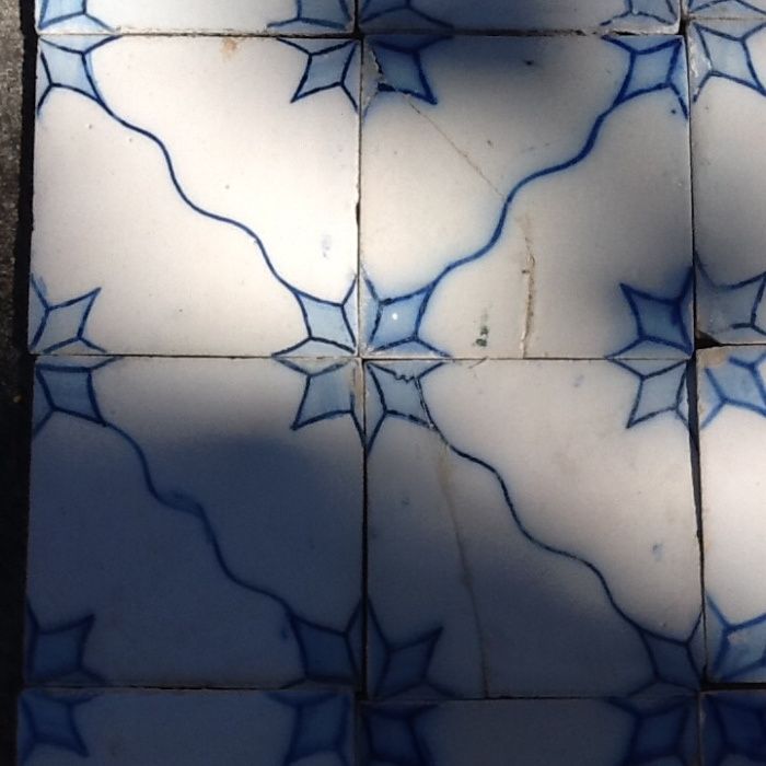 Painel de azulejos antigos Viúva de Lamego/ portuguese antique tiles