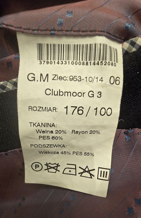 Garnitur Recman Clubmoor G3 ciemny granat Made in Poland