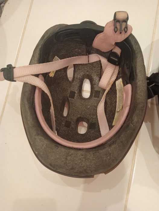 Kask na rower szary L