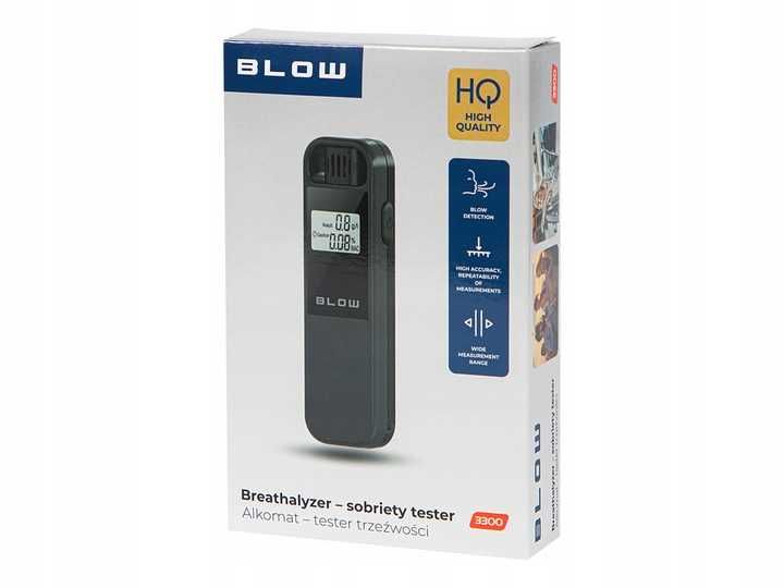 ALKOMAT Bezustnikowy profesjonalny policyjny półprzewodnikowy LCD