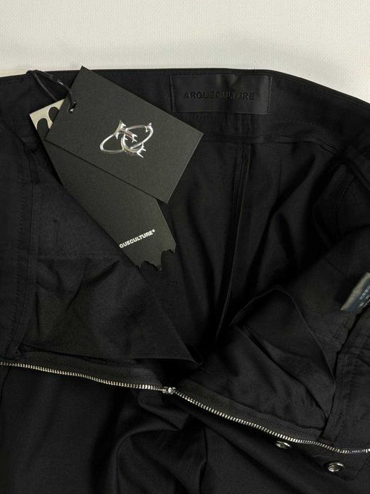 Rick Owens banana cut drkshdw клеш штаны черные кльош штани чорні M S