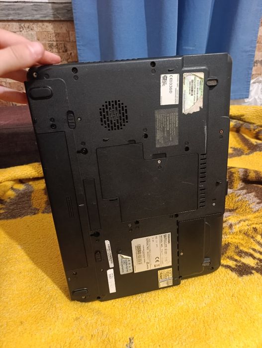 Toshiba Satellite A100 avariado