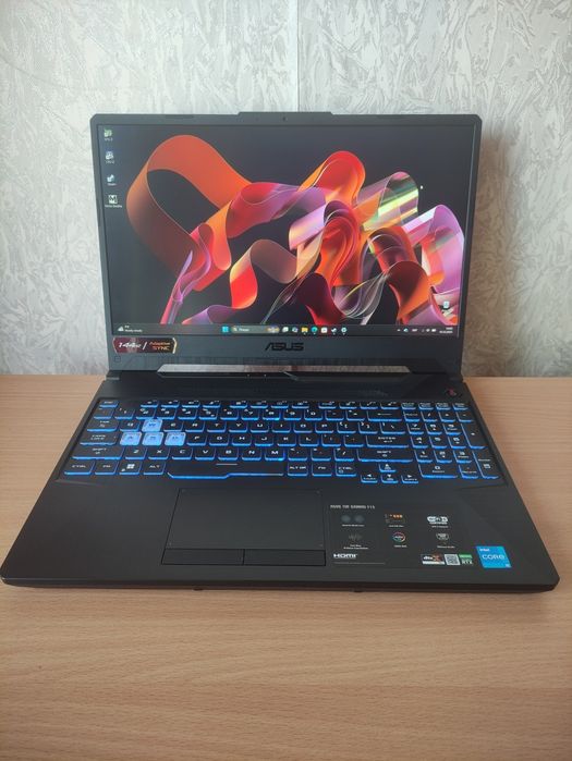 Ноутбук ASUS Tuf Gaming•RTX3050•i5-11400H•512Gb•144Гц