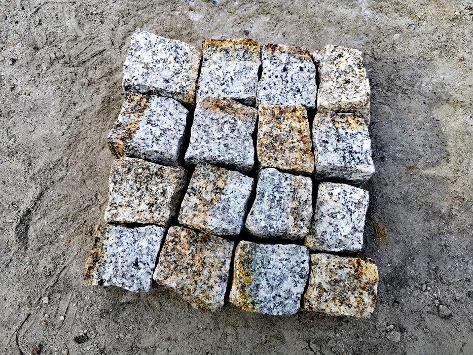 Kostka granitowa 4/6 szaro-ruda