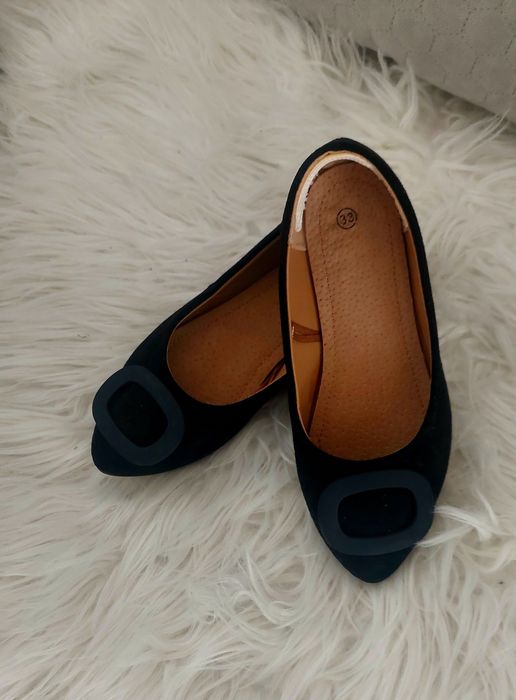 Czarne balerinki 31