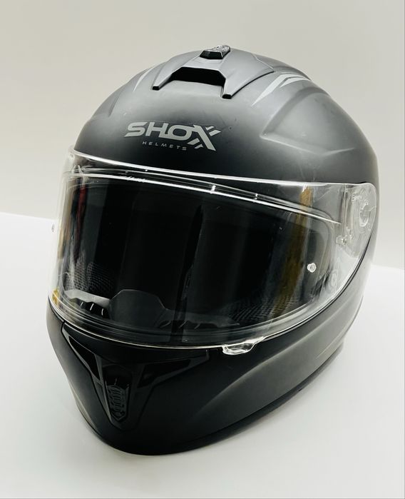 Capacete Integral Shox Helmets Sniper Evo (Preto Mate) – Tam. L | Como Novo