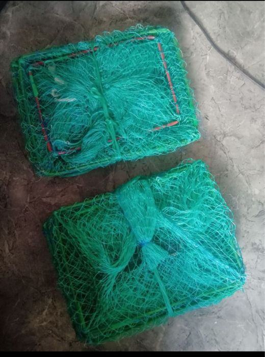 Раколвка  кордовая с ультра толстой пропитанной ниткой  4.5 метров