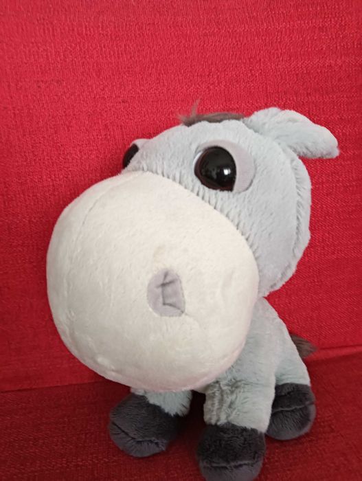 Peluche médio Burrinho da Big Headz 24cm