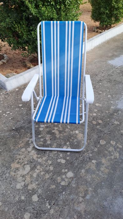 Cadeiras de praia com coxim