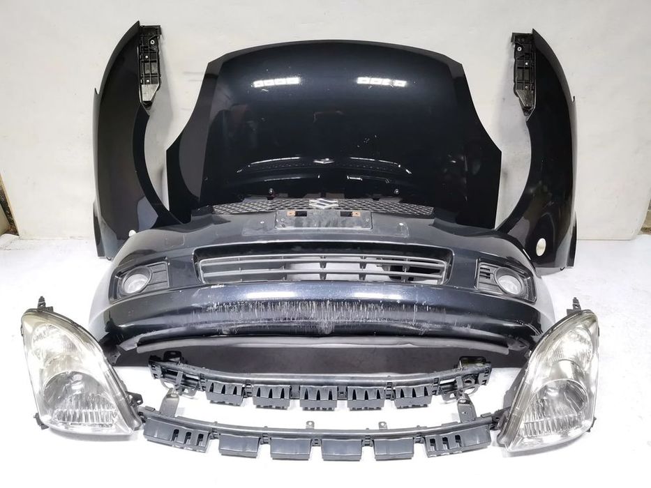 przód kompletny zderzak maska błotnik reflektor suzuki swift mk6 lift 07-10