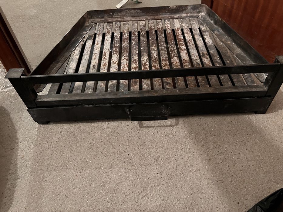 Queimador de lenha para lareira