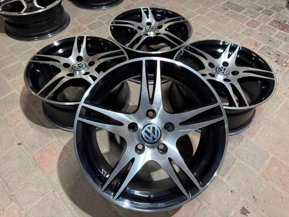Диски R16 5x112 Vw Skoda Seat Audi алмазна проточка