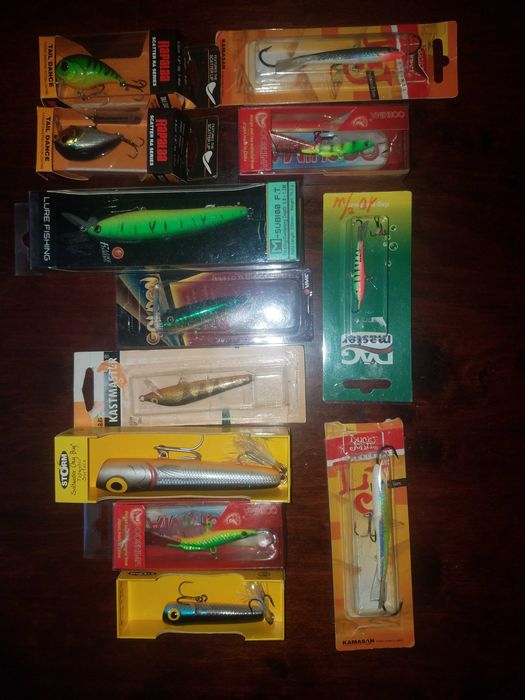 Воблеры, Rapalaa, Lucky Jonn, Ttebo, Golden Catch, Dag master, Storm