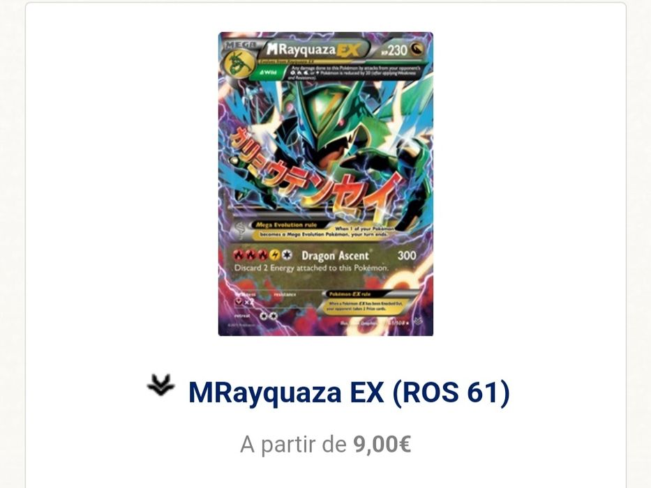 Conjunto de Cartas Pokémon - Fake edition