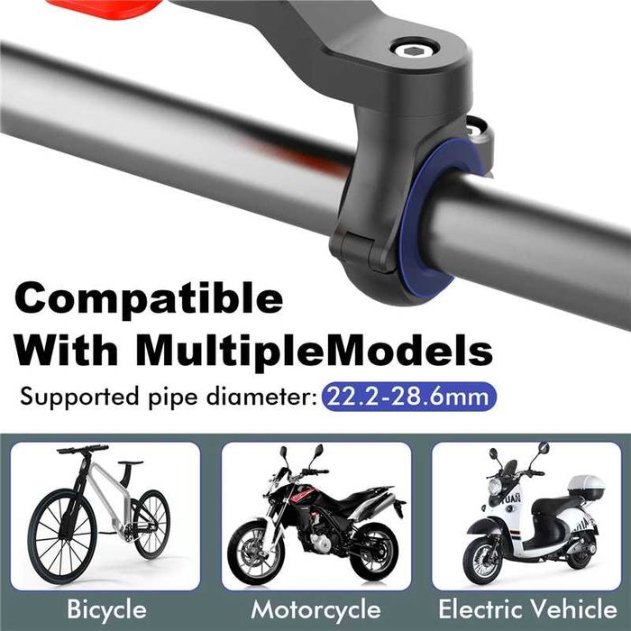 Suporte Telemóvel - Sistema Quad Lock.
