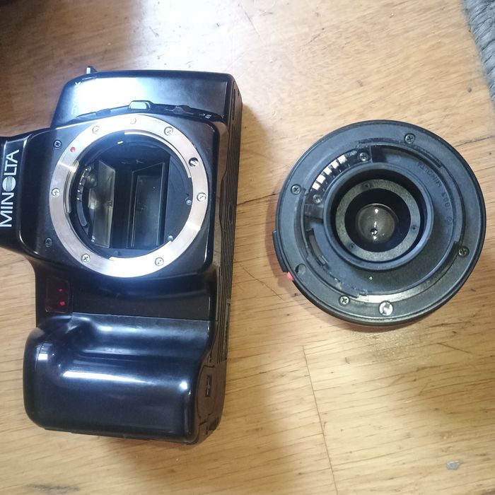 Minolta dynax 5000i + obiektyw Minolta af  28-80