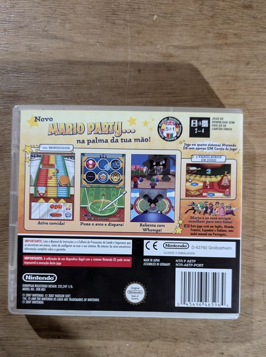 Caixa - mario party ds