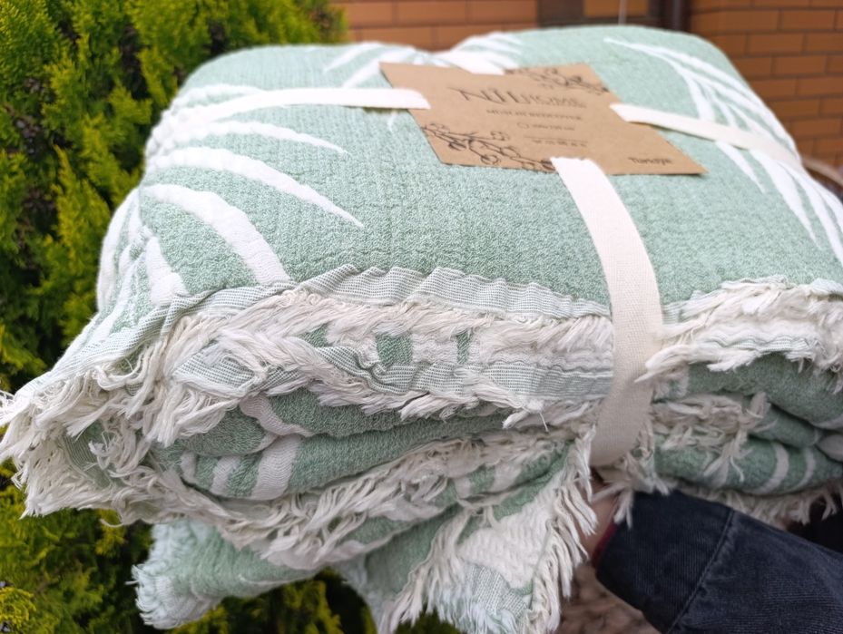 Муслінові покривала-ковдри-пледи. 2кг. 200х220см. Туреччина.