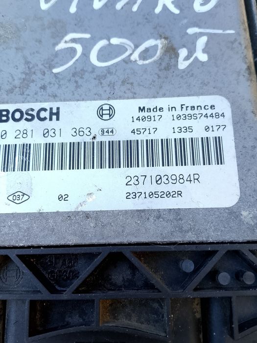 Sterownik kompu silnika Renault Trafic, Vivaro 237103.984R,237105.202R