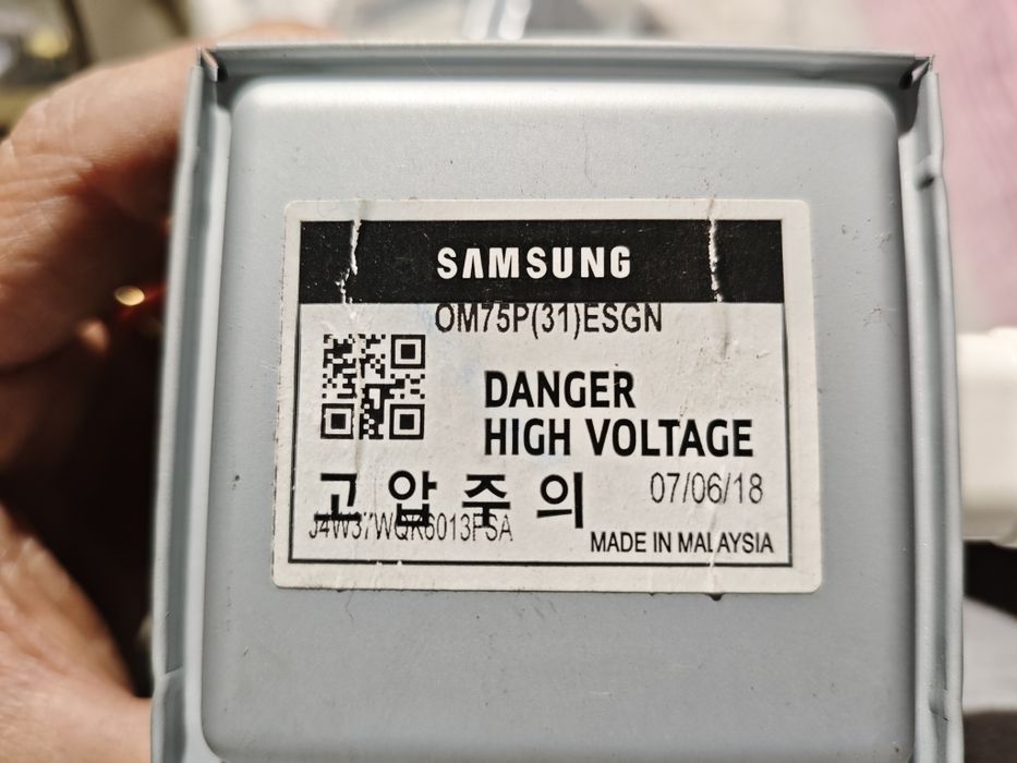 Magnetron microondas