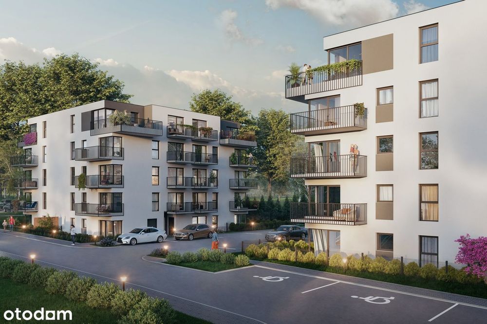 3-pokojowe mieszkanie 51m2 + taras Bezpośrednio