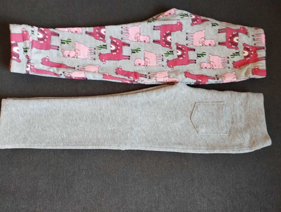 Dwie pary spodni, m.in. Lupilu 98/104